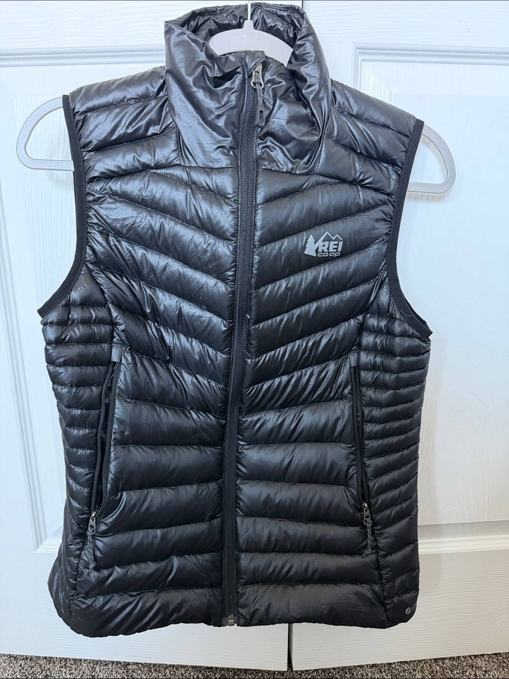 Women's Black Lightweight Down Vest